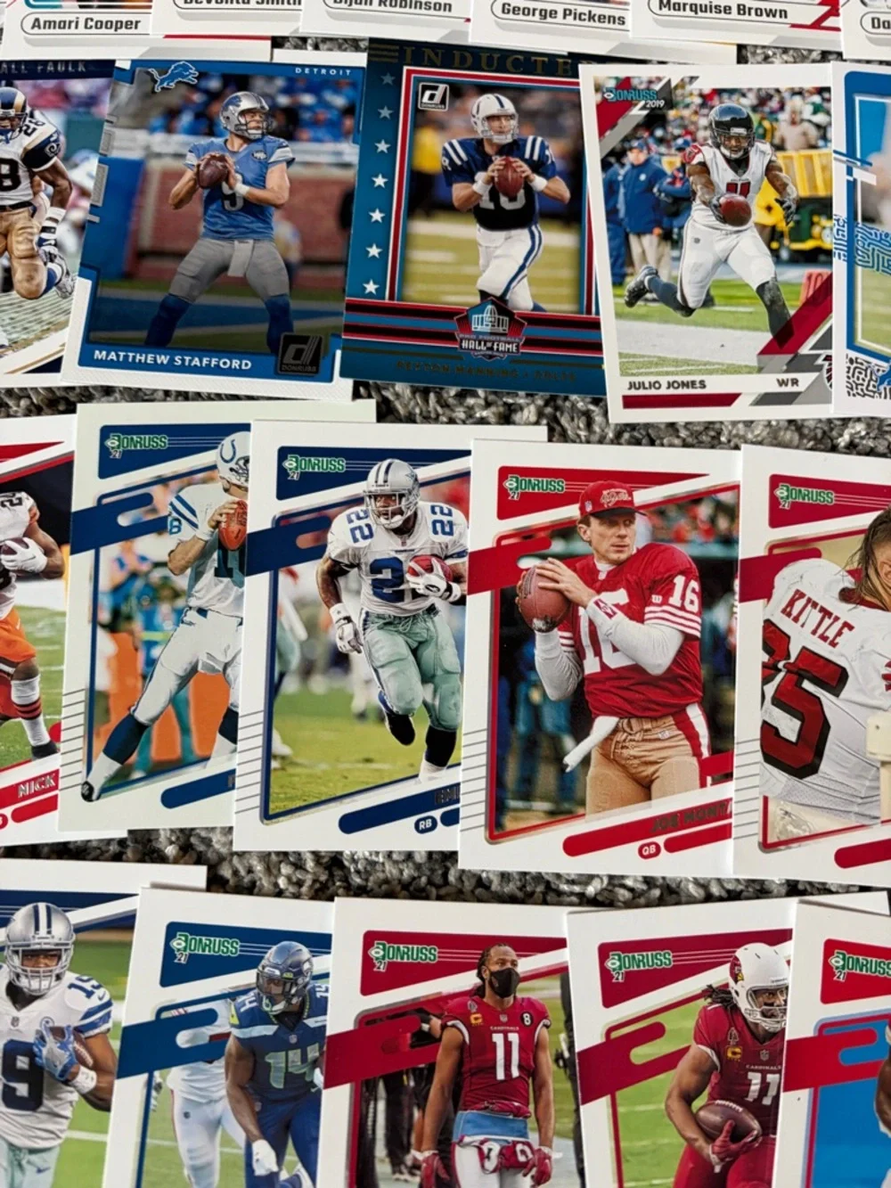 Lot of 120 mixed years Panini Donruss 2017-2024 football cards - Picture 9 of 11